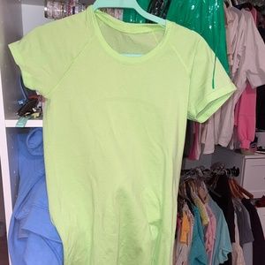 Neon Green Lululemon Swiftly Tech